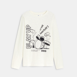 تيشيرت الموسيقى البيضاء...